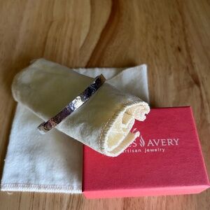 James Avery Hammered Bangle Bracelet-Retired
